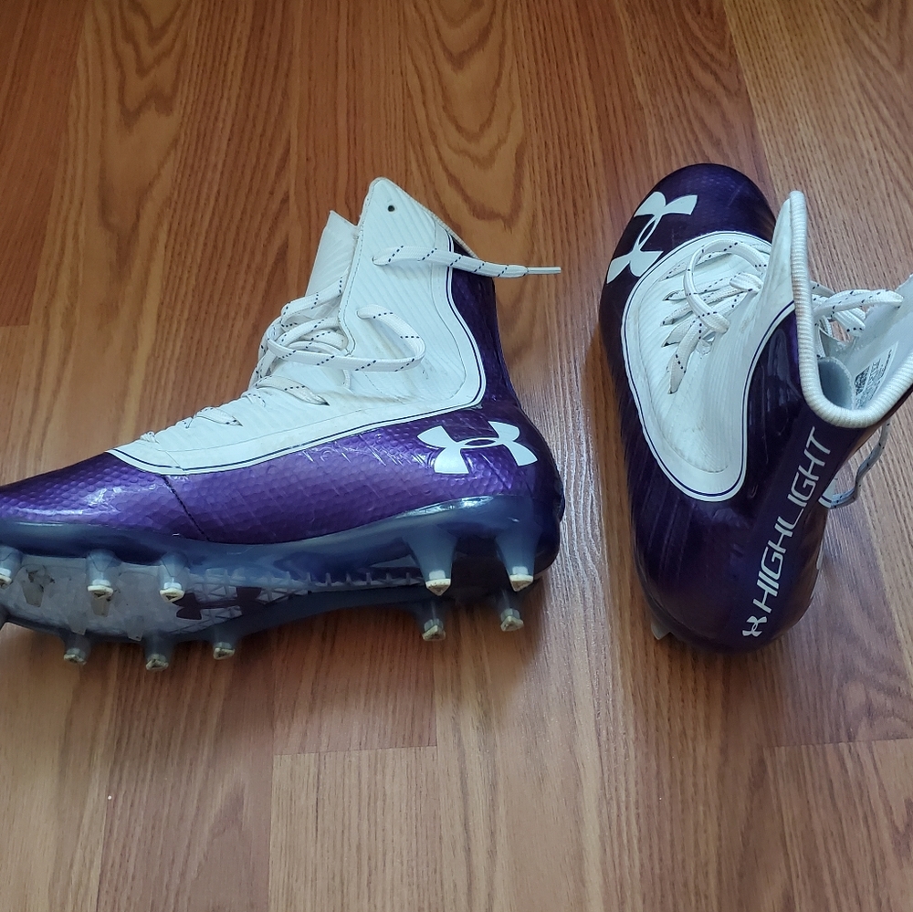 Under Armour Highlight MC football cleats 7.5 mens